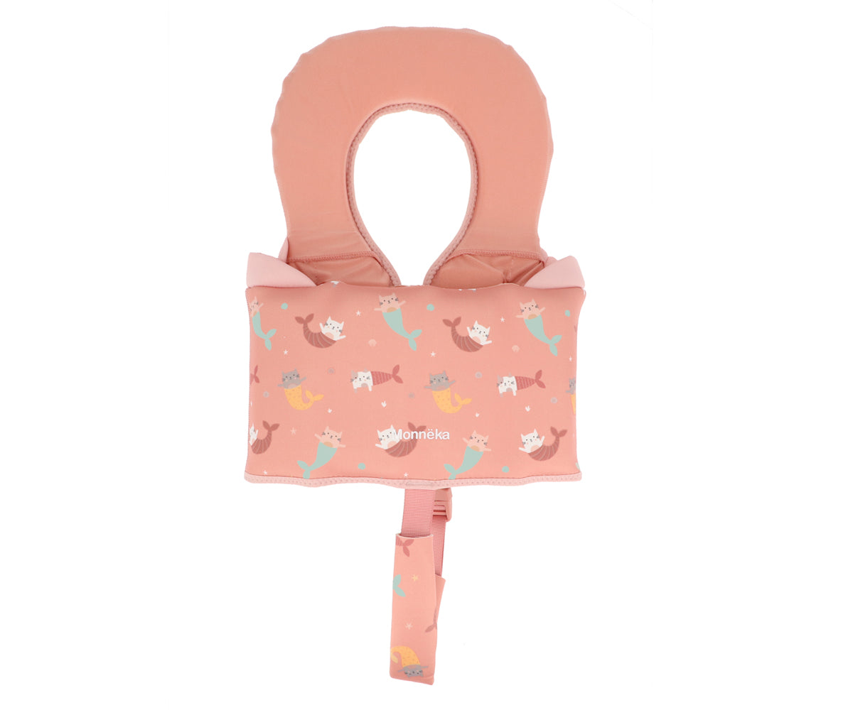 Chaleco Flotador Aprendizaje 1-2 años Monnëka Tutete - Mermaid Cats