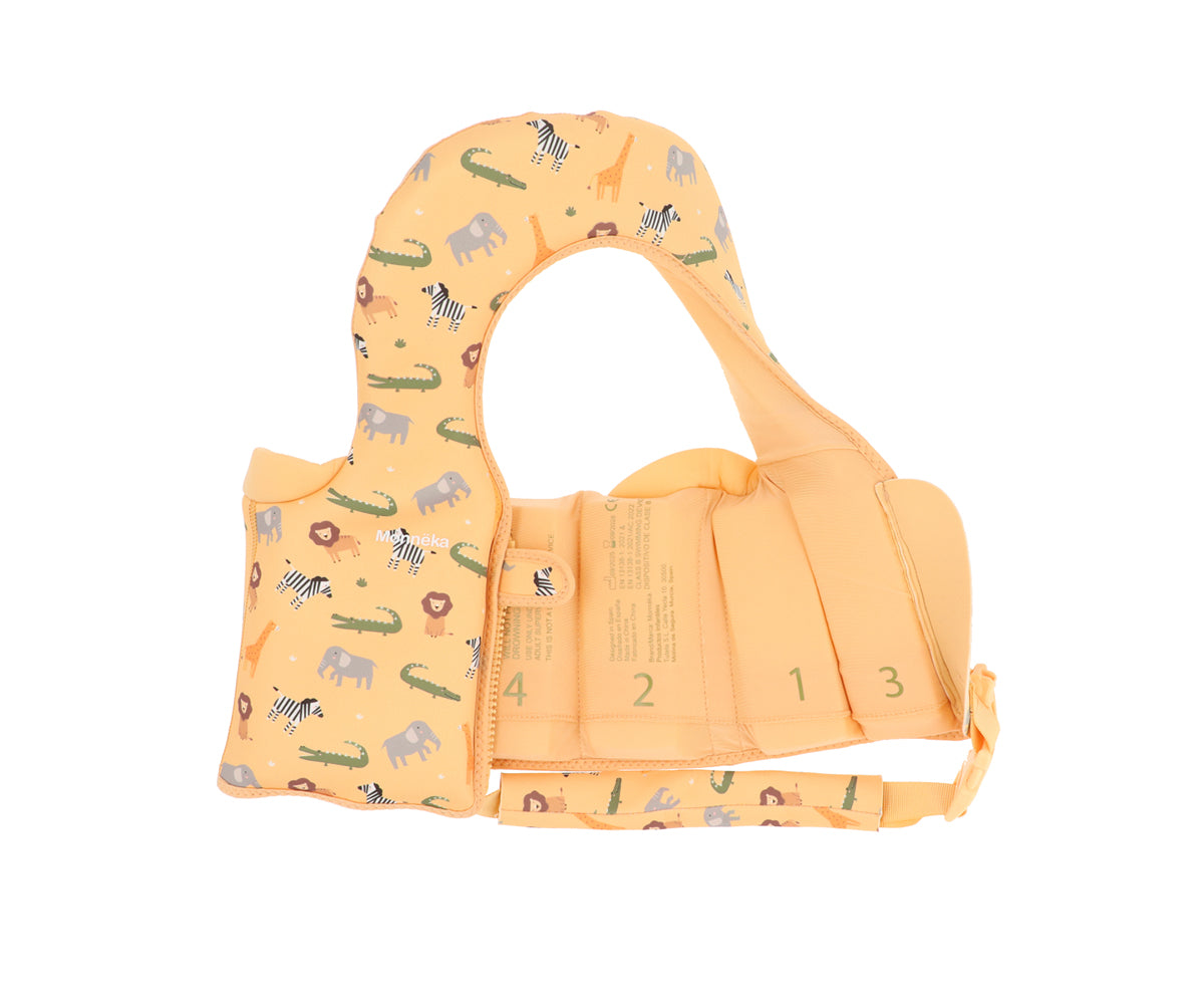 Chaleco Flotador Aprendizaje 1-2 años Monnëka Tutete - Wild Animals