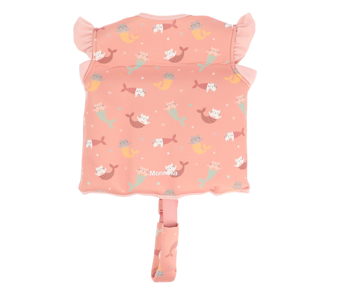 Chaleco Flotador Aprendizaje Monnëka Tutete - Mermaid Cats