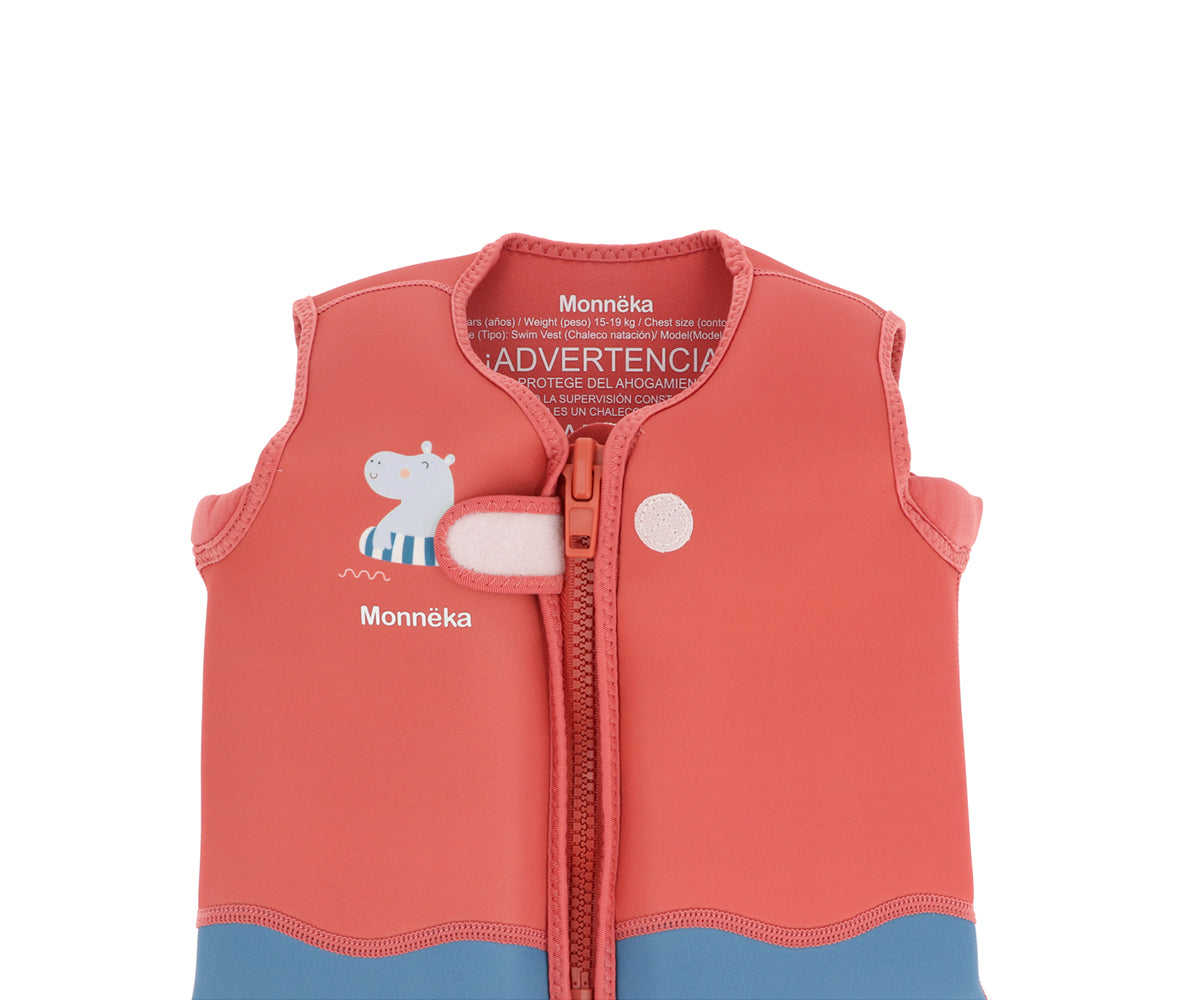 Chaleco Flotador Aprendizaje Monnëka Tutete - Hippos