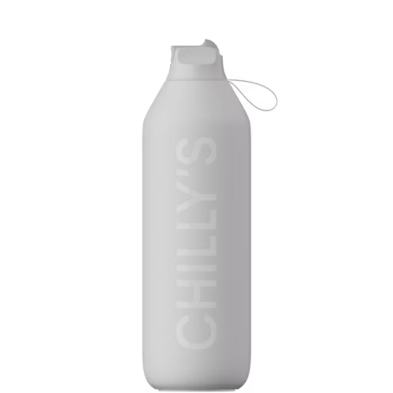 Botella Térmica Acero Inoxidable 1L Chilly's Serie 2 Flip Granito