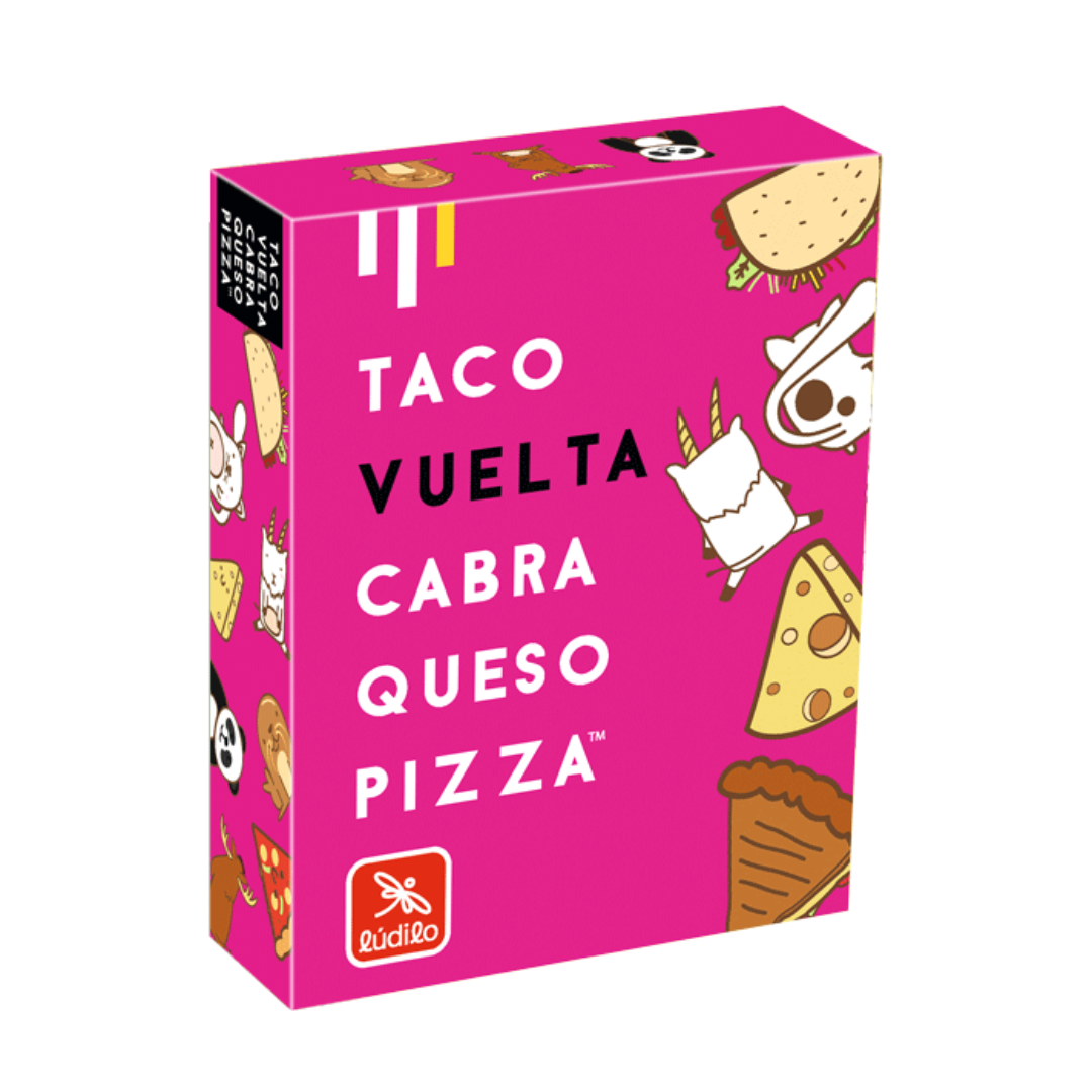 Taco, vuelta, cabra, queso, pizza - Lúdilo