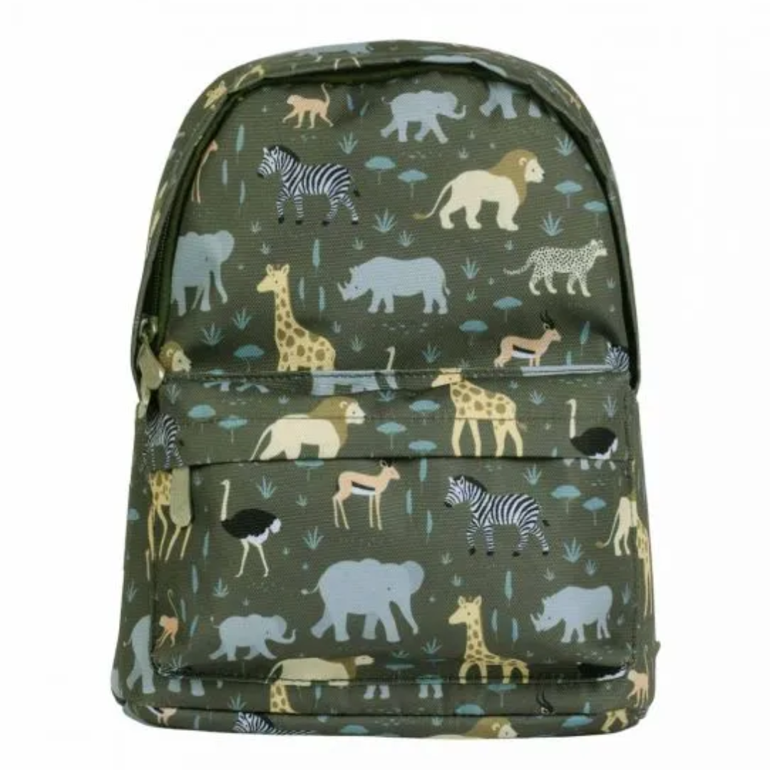 Mochila infantil A Little Lovely Company Savanna