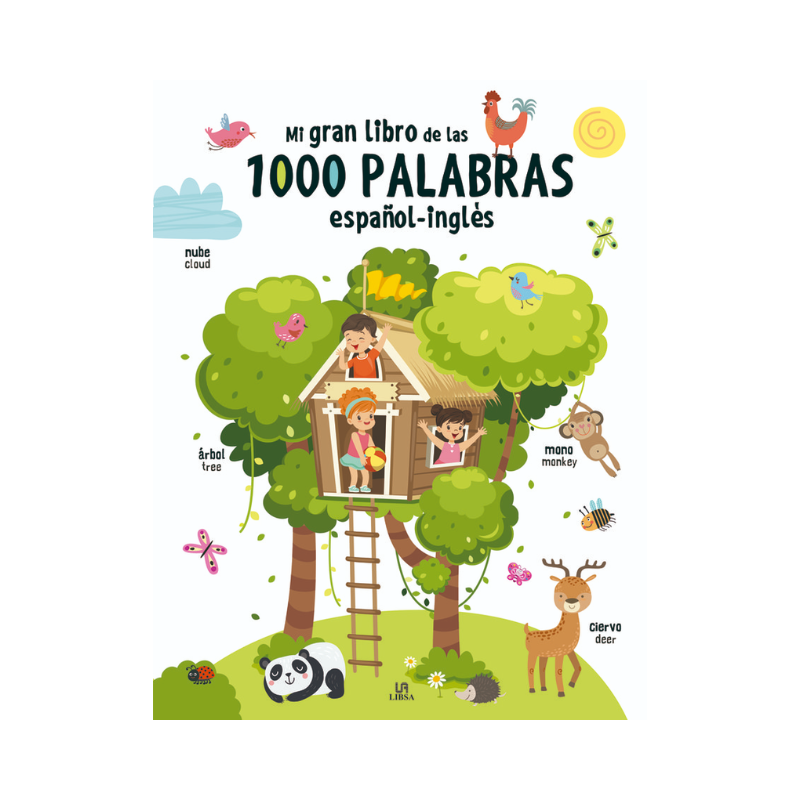 Mi gran libro de las 1000 palabras. Español-Inglés