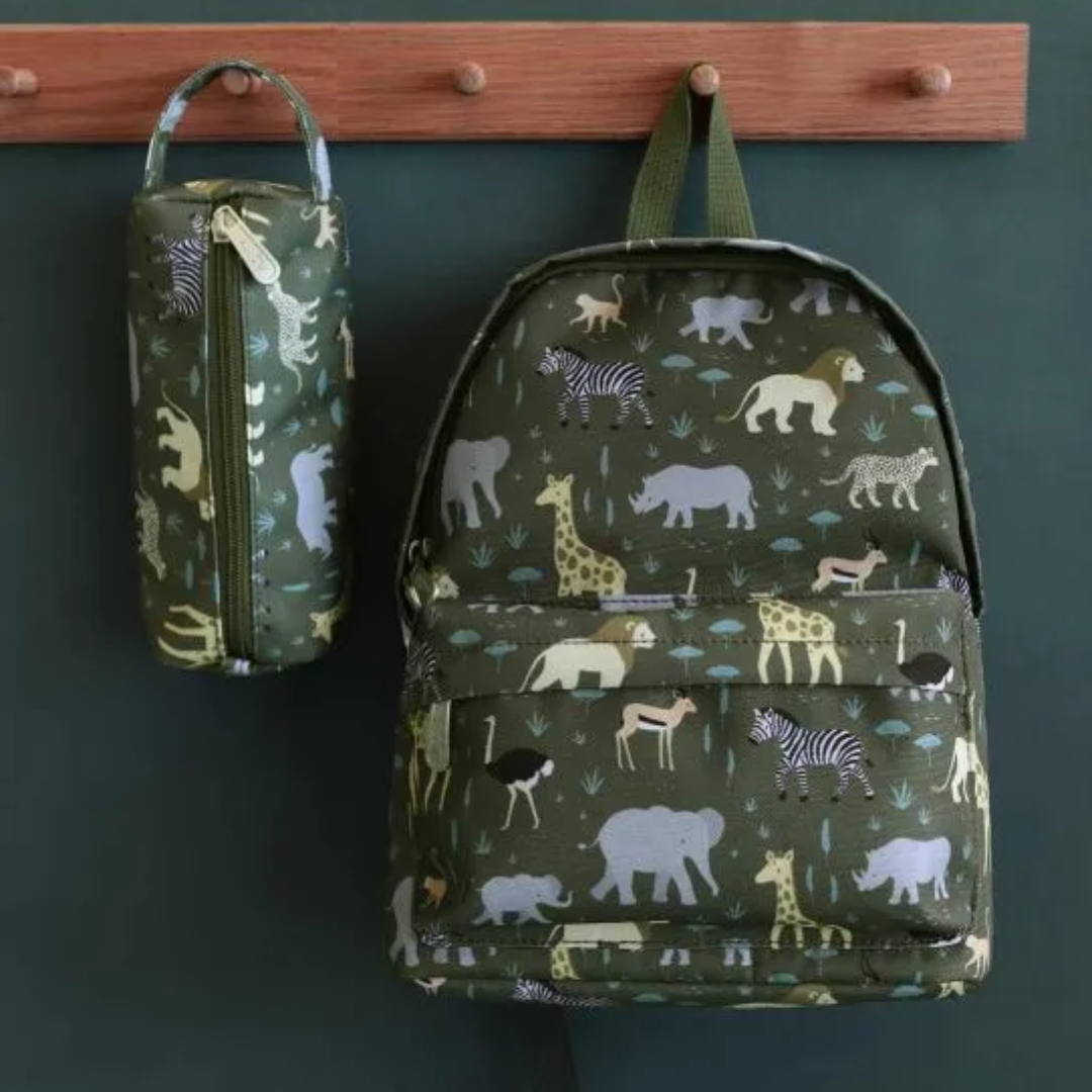 Mochila infantil A Little Lovely Company Savanna