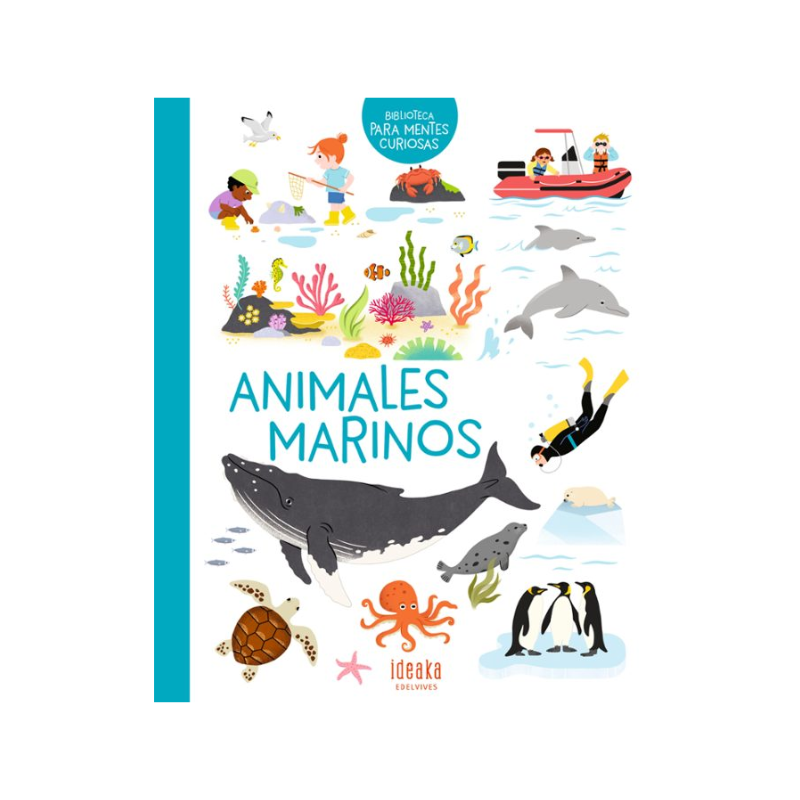 Biblioteca para mentes curiosas: Animales Marinos