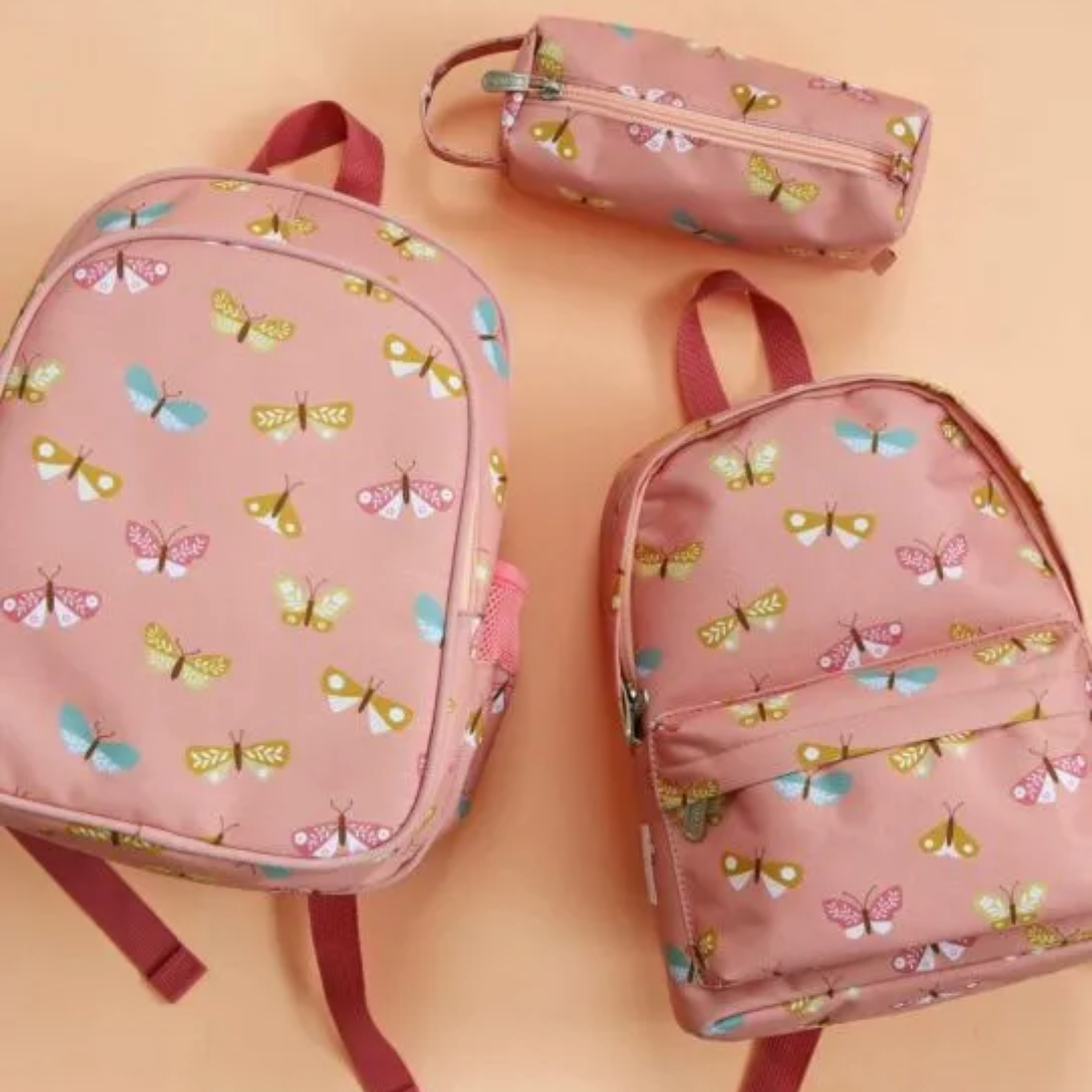 Mochila infantil A Little Lovely Company Mariposas