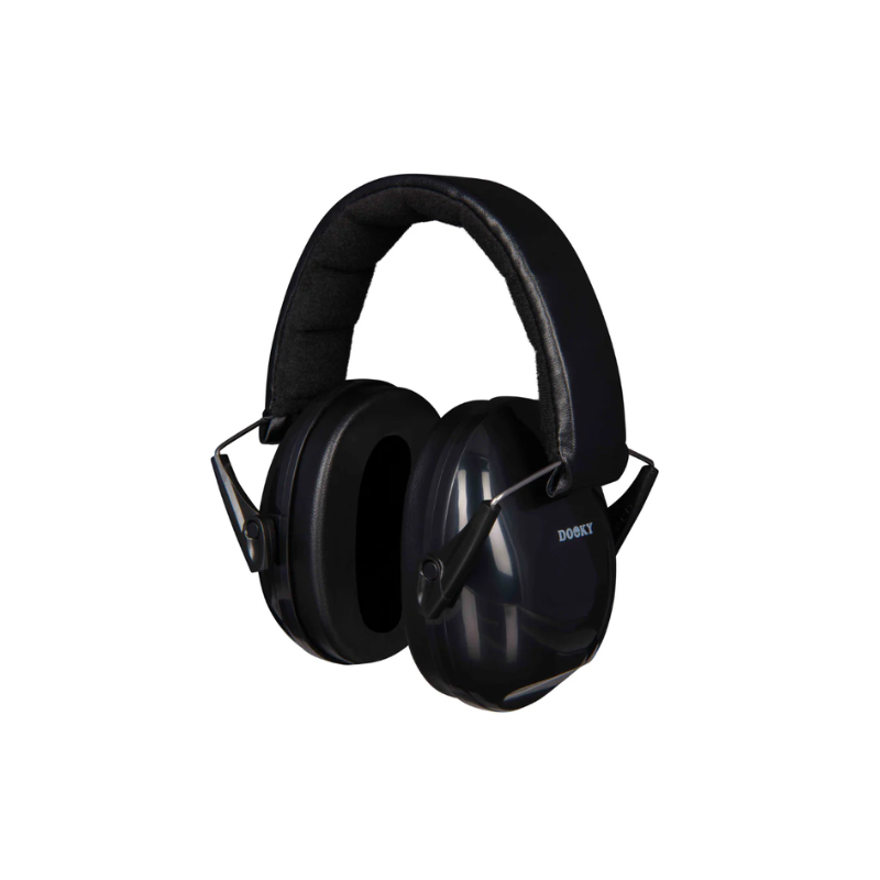 Auriculares Antiruido Dooky +3 años Negro