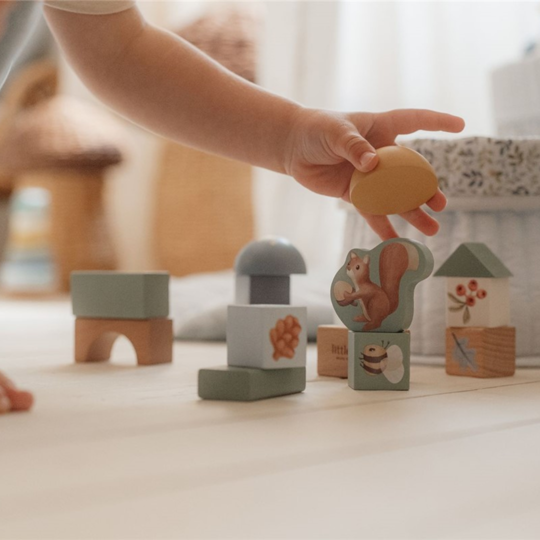 Bloques de construcción Forest Friends Little Dutch