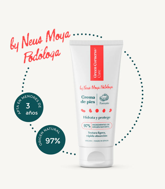 Crema de pies de tomate by Neus Moya Podóloga - Green Cornerss