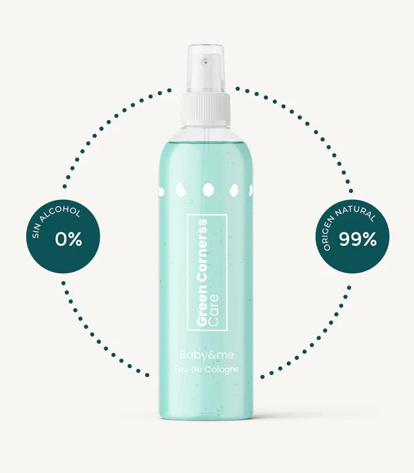 Colonia natural sin alcohol, parabenos ni ftalatos - Green Cornerss