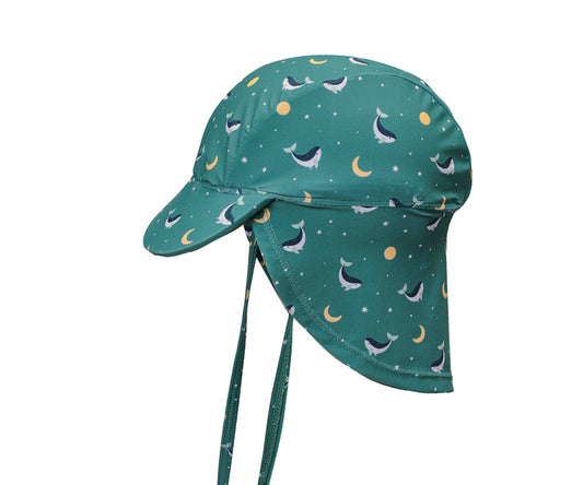 Gorro Playa Bebé Monnëka Tutete - Whale Teal