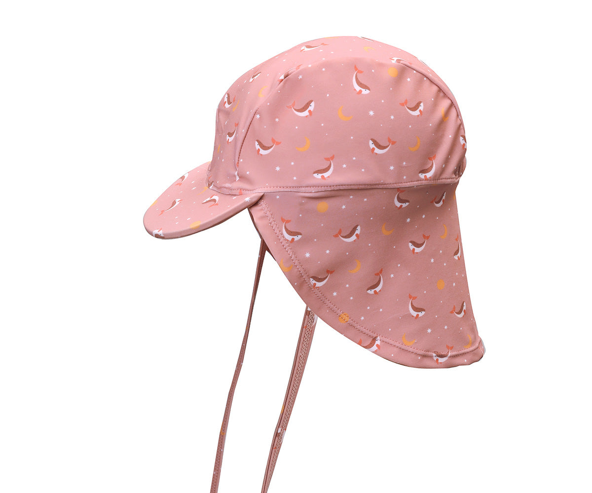 Gorro Playa Bebé Monnëka Tutete - Whale Pink