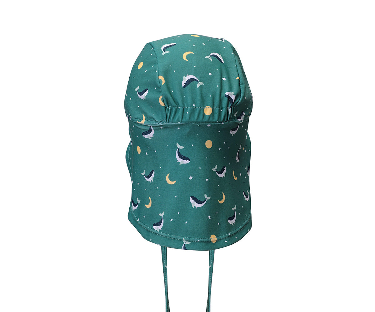 Gorro Playa Bebé Monnëka Tutete - Whale Teal