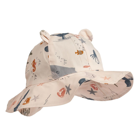 Gorro Amelia Printed sun Liewood Sea creature