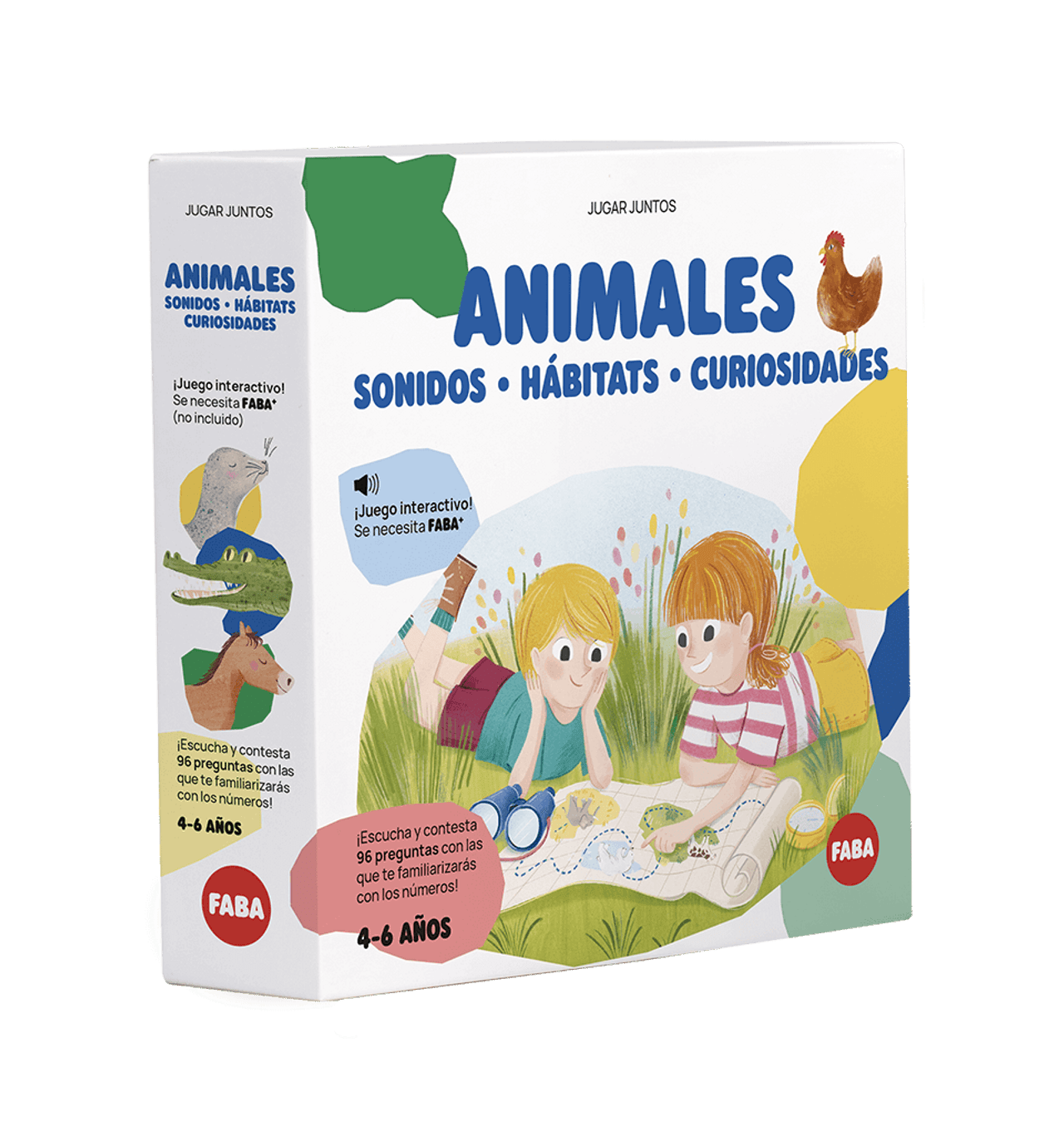 Juego interactivo, Animales: sonidos, hábitats, curiosidades -FABA-