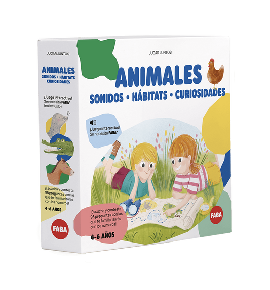 Juego interactivo, Animales: sonidos, hábitats, curiosidades -FABA-