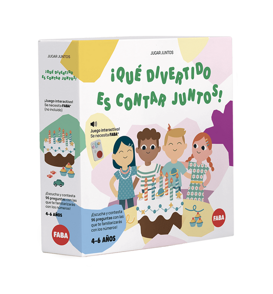 Juego interactivo, ¡Qué divertido es contar juntos! -FABA-
