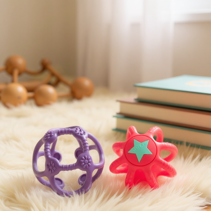 Juguete sensorial Pelota Purple and Rose - Little L
