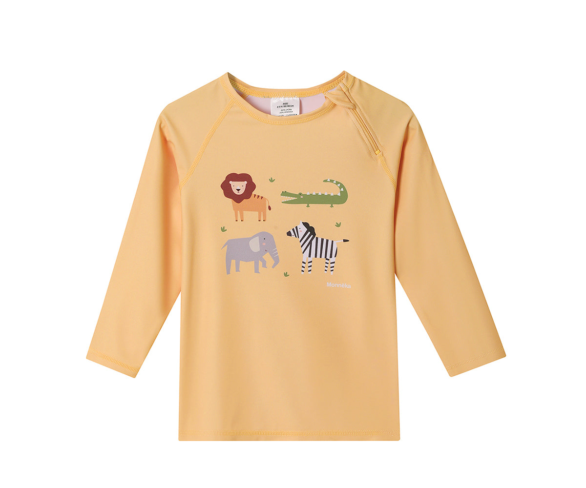 Camiseta Protección Solar manga larga Monnëka Tutete - Wild Animals