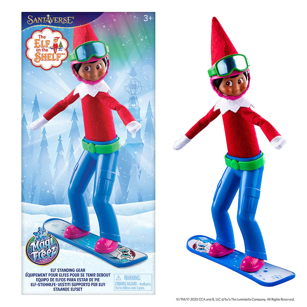 The Elf on the Shelf. Vestuario Magic Freeze, Snowboarder