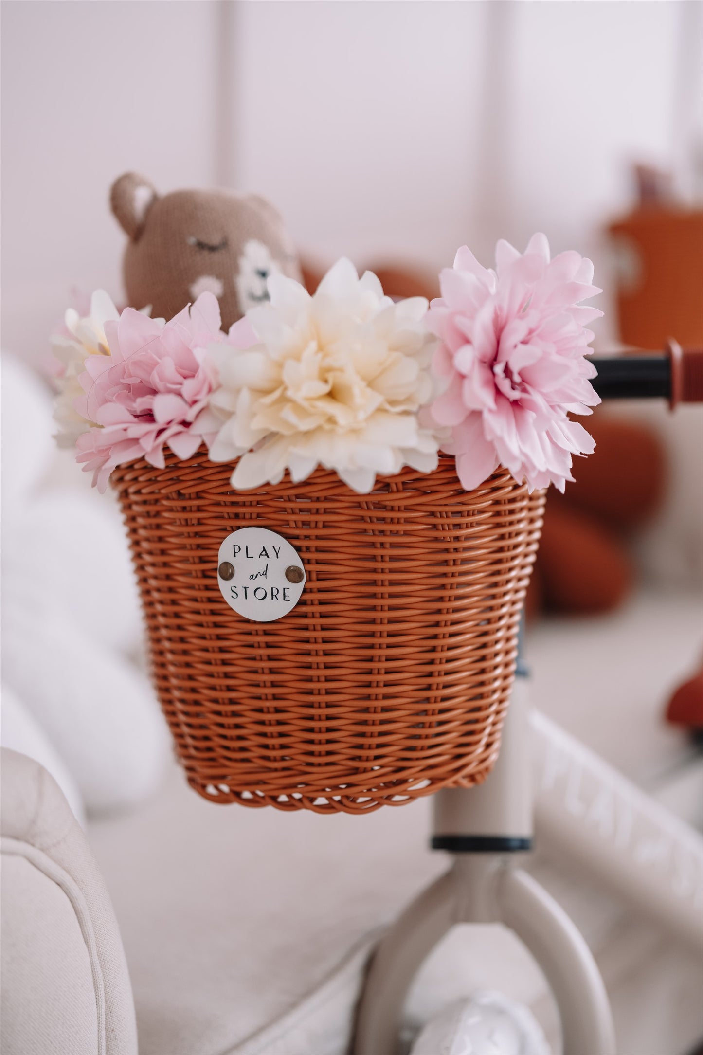 Set Cesta + Timbre para bici Play and Store