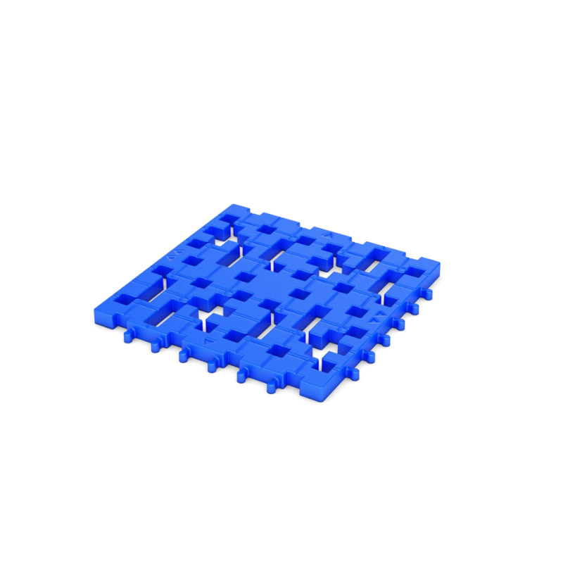 Baseplate Bloques Meli Basic Azul