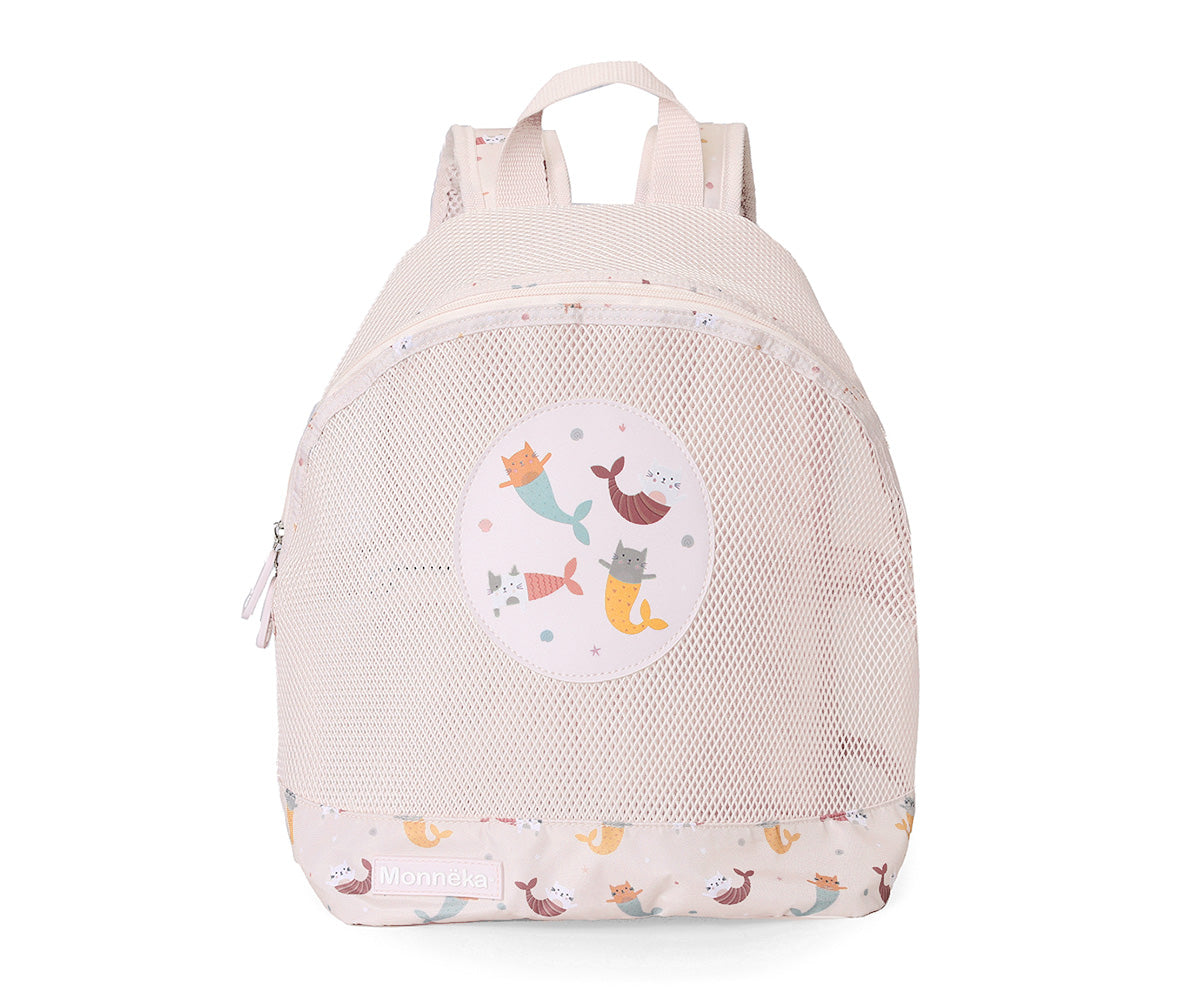 Mochila Playa Infantil Antiarena Monnëka Tutete - Mermaid Cats