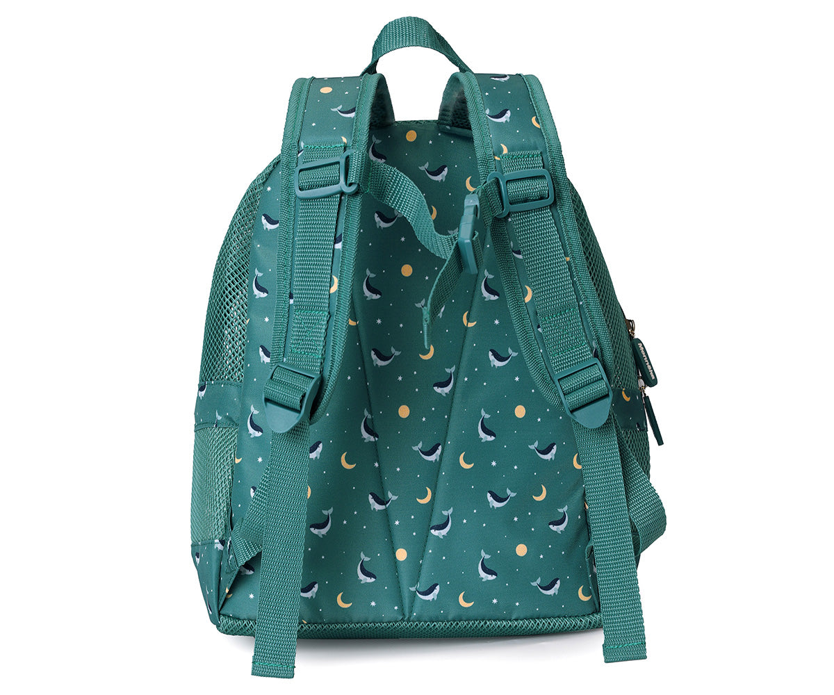 Mochila Playa Infantil Antiarena Monnëka Tutete - Whale Teal