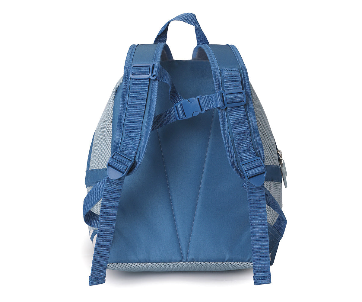 Mochila Playa Infantil Antiarena Monnëka Tutete - Stripes Blues & Beyond