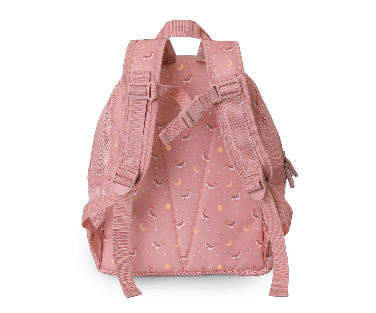 Mochila Playa Infantil Antiarena Monnëka Tutete - Whale Pink