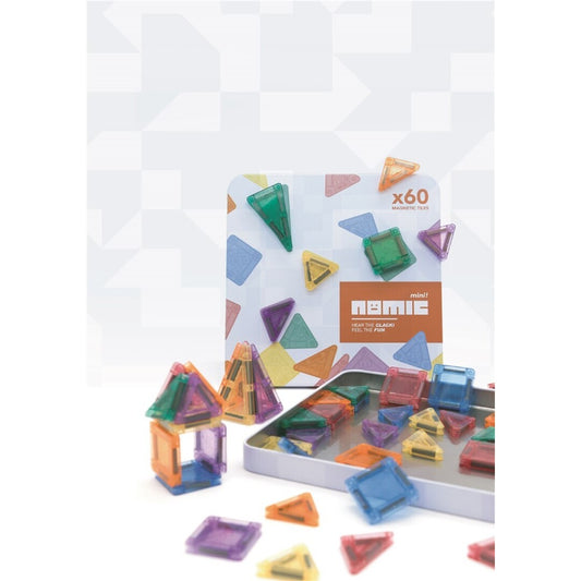 Juego construcción magnético Nomic - Clacki Mini 60 piezas