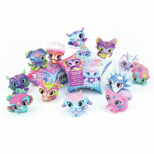 Figuritas Coleccionables Animoulous- Caja estrella Nebulous Stars