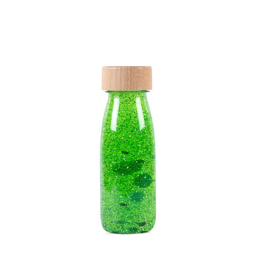 Botella sensorial Float Green - PETIT BOUM