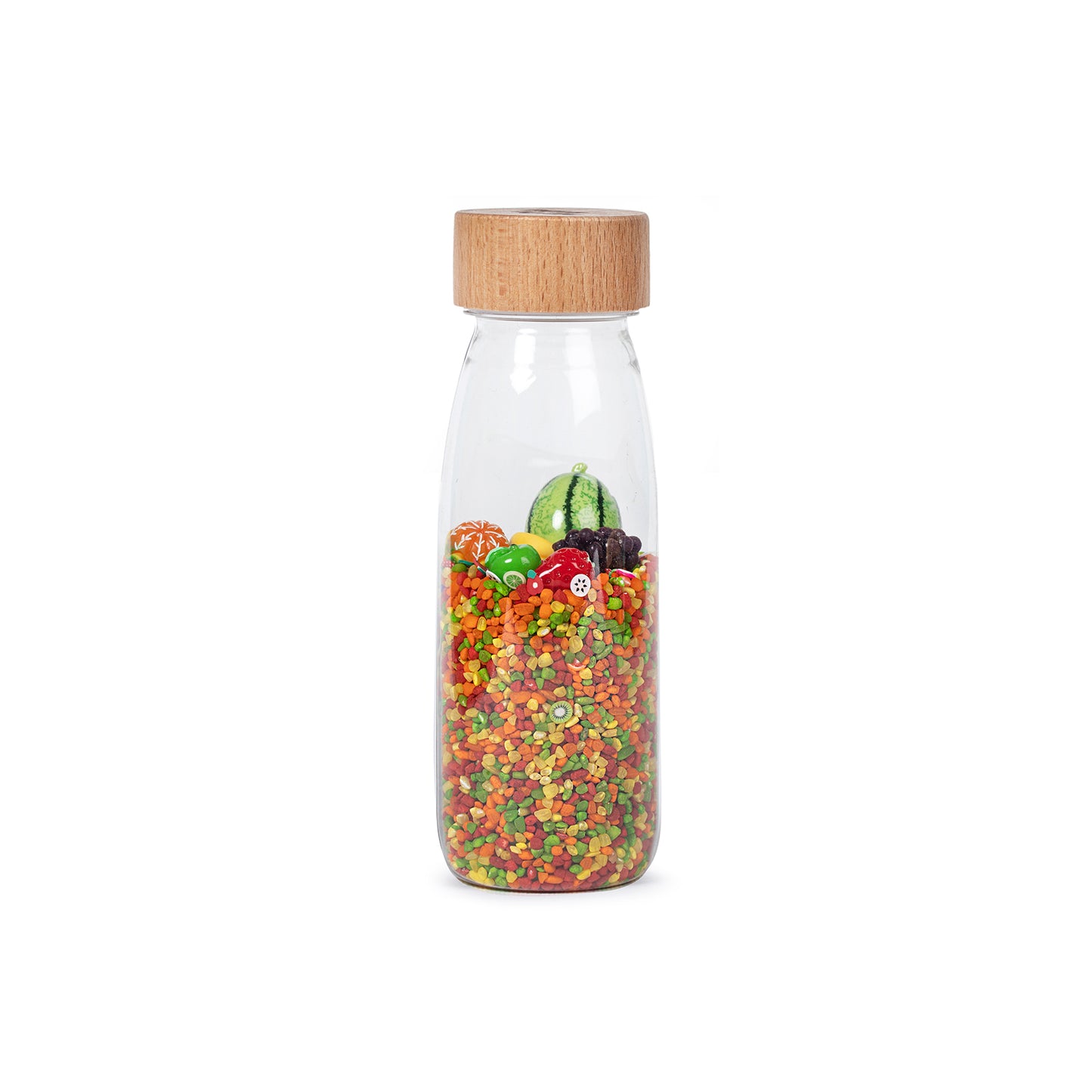Botella sensorial Learn Fruits - PETIT BOUM