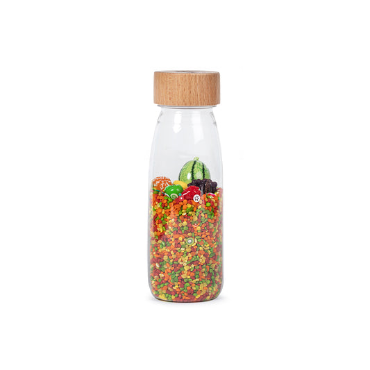 Botella sensorial Learn Fruits - PETIT BOUM