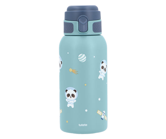 Botella térmica acero inoxidable 500ml Tutete Pandas in Space