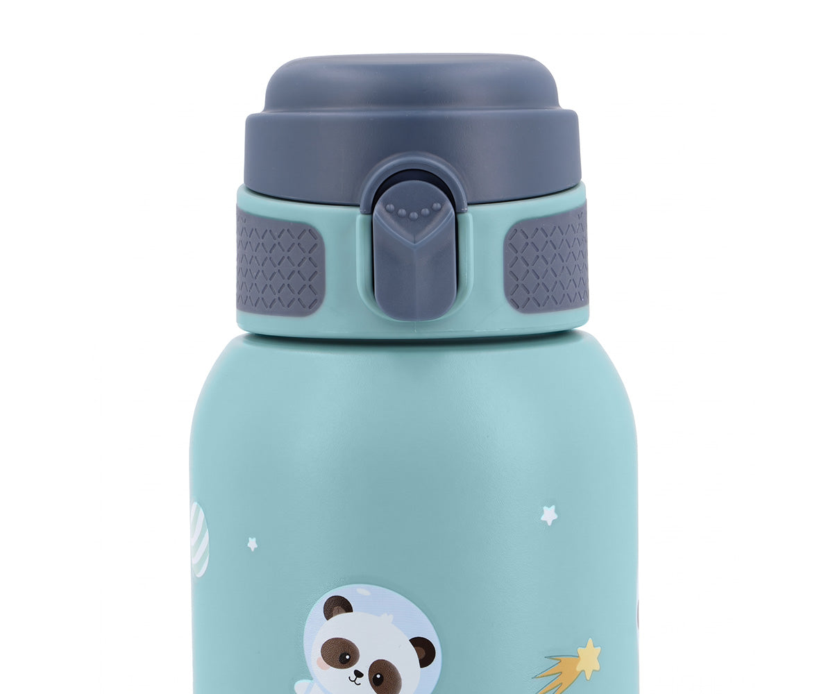 Botella térmica acero inoxidable 500ml Tutete Pandas in Space