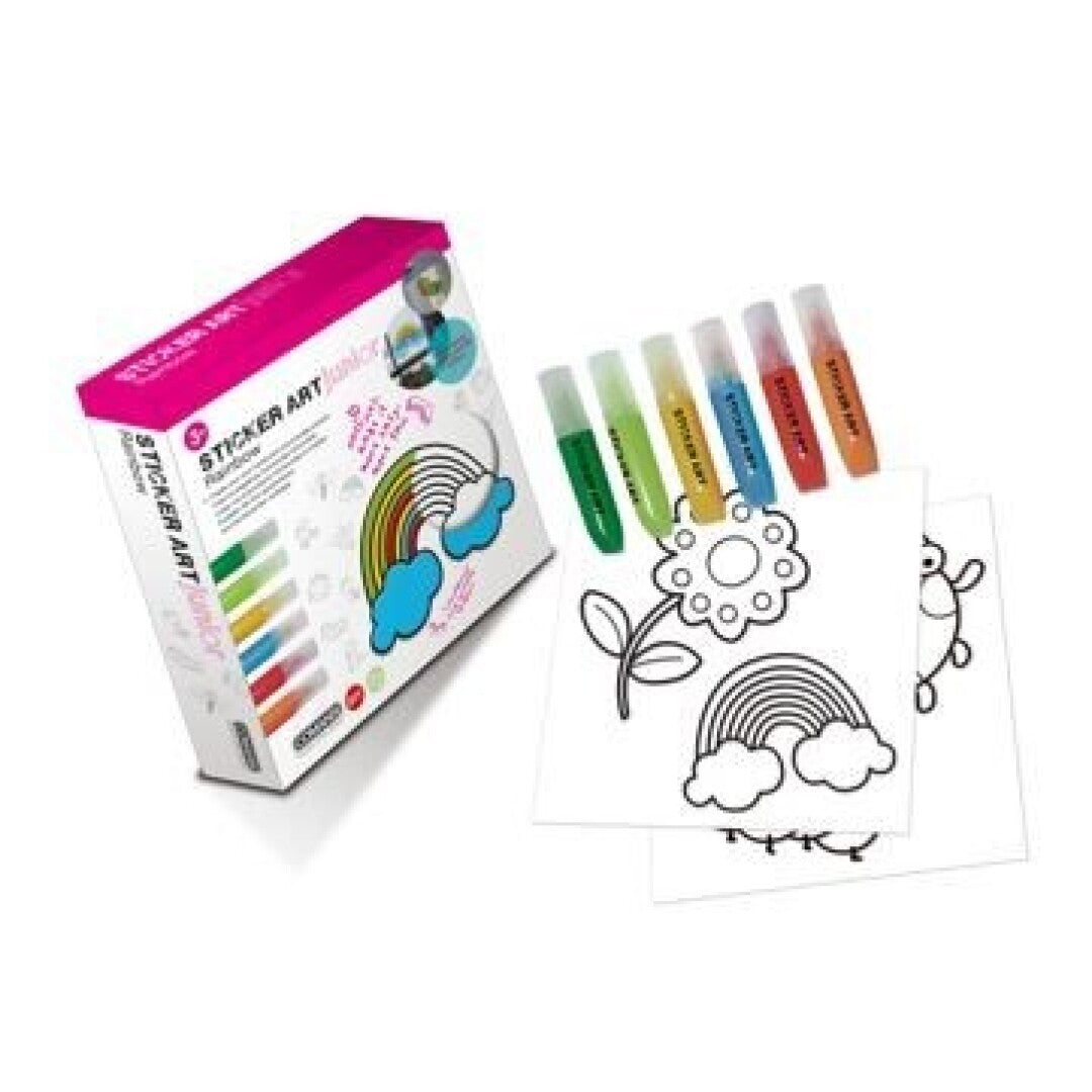 Crea pegatinas mágicas con Sticker Art Junior Deluxe Rainbow