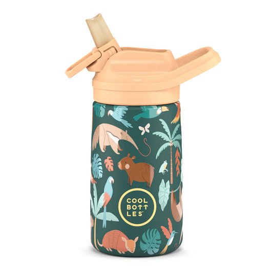 Botella térmica 350ml Cool Bottles - Kiddies Rainforest Refuge