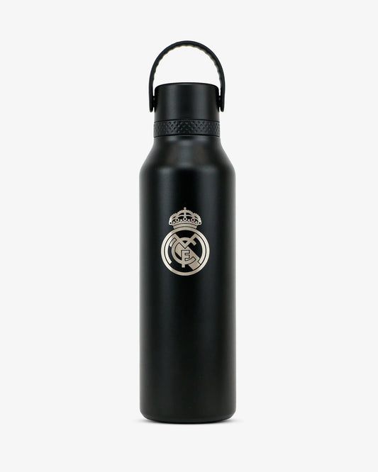 Botella térmica 600ml Runbott - Mii 60 Real Madrid - Escudo Black