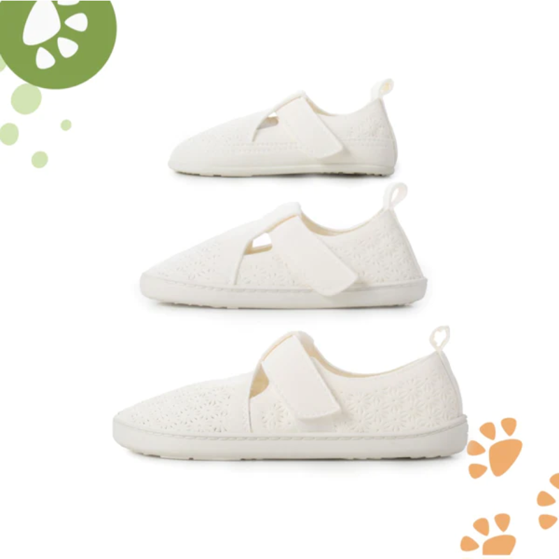 Sandalias troqueladas Baby Lobitos - White