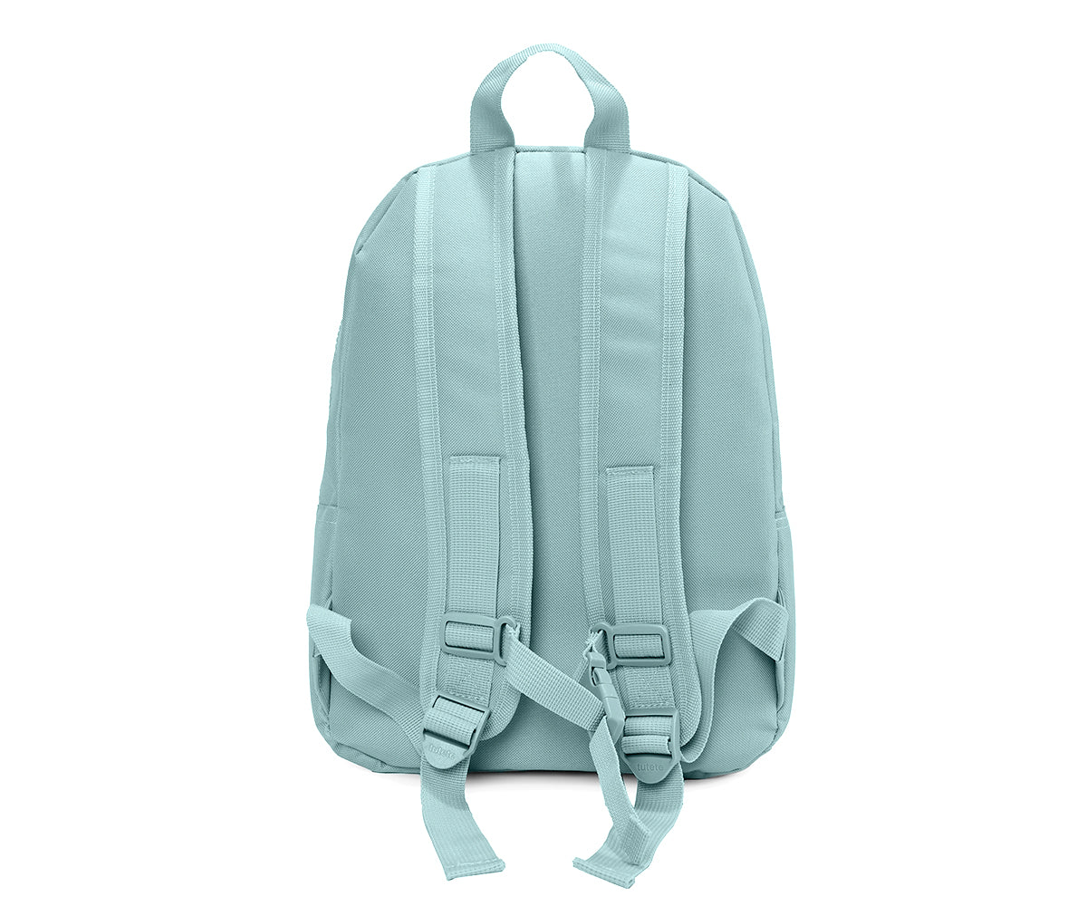Mochila mediana Solid Green + 6 parches autoadhesivos Nature - Tutete