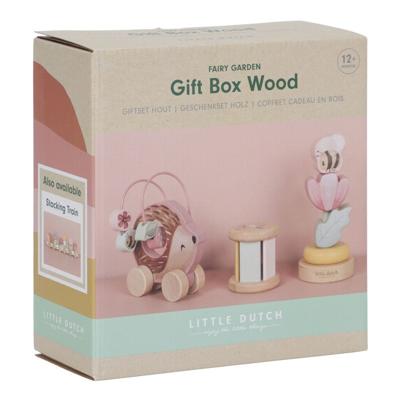 Caja regalo de madera Fairy Garden Friends Little Dutch