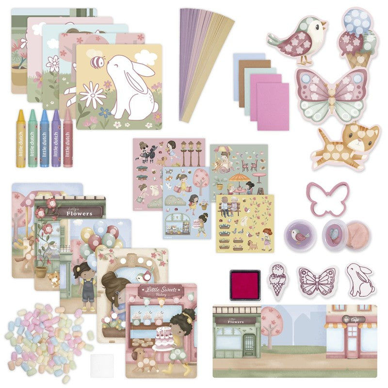 Caja de Creatividad Little Dutch - XL Rosa