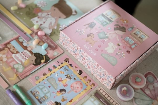 Caja de Creatividad Little Dutch - XL Rosa