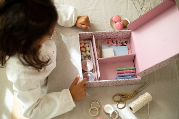 Caja de Creatividad Little Dutch - XL Rosa