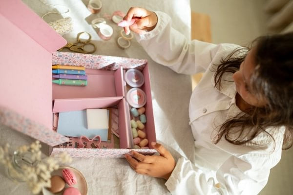 Caja de Creatividad Little Dutch - XL Rosa