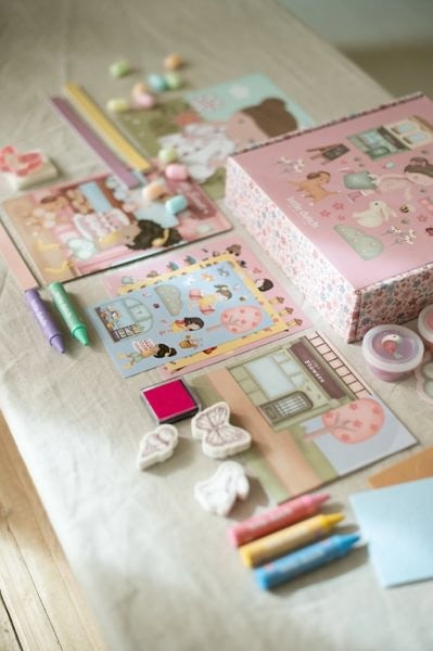 Caja de Creatividad Little Dutch - XL Rosa