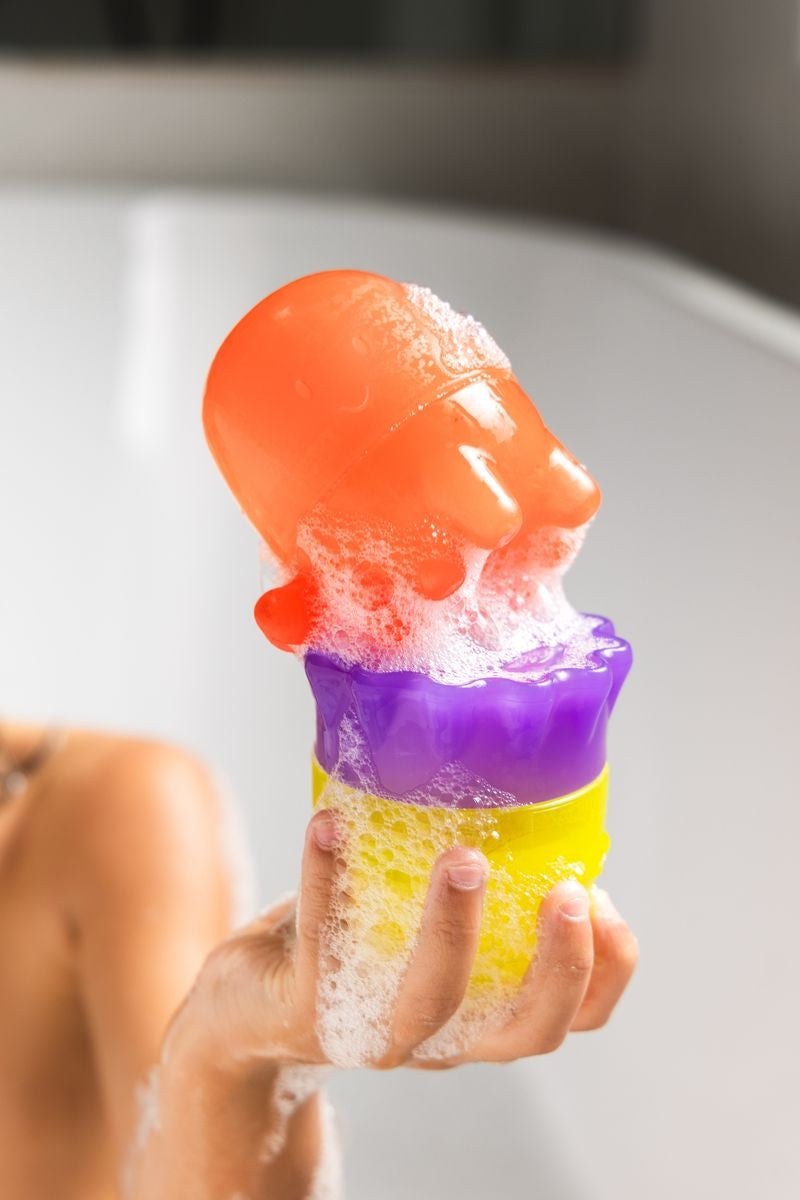 Juguete intercambiables translúcidos para el baño Ubbi
